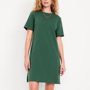 Old Navy Vintage Crew Neck Mini T-Shirt Dress NWT